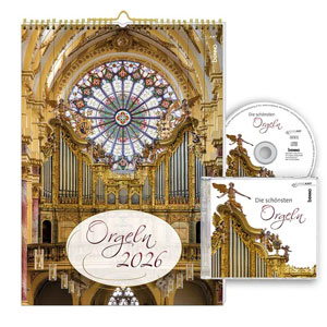 Orgeln 2026 (kalender + cd)