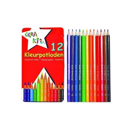 Creakit 12 kleurpotloden